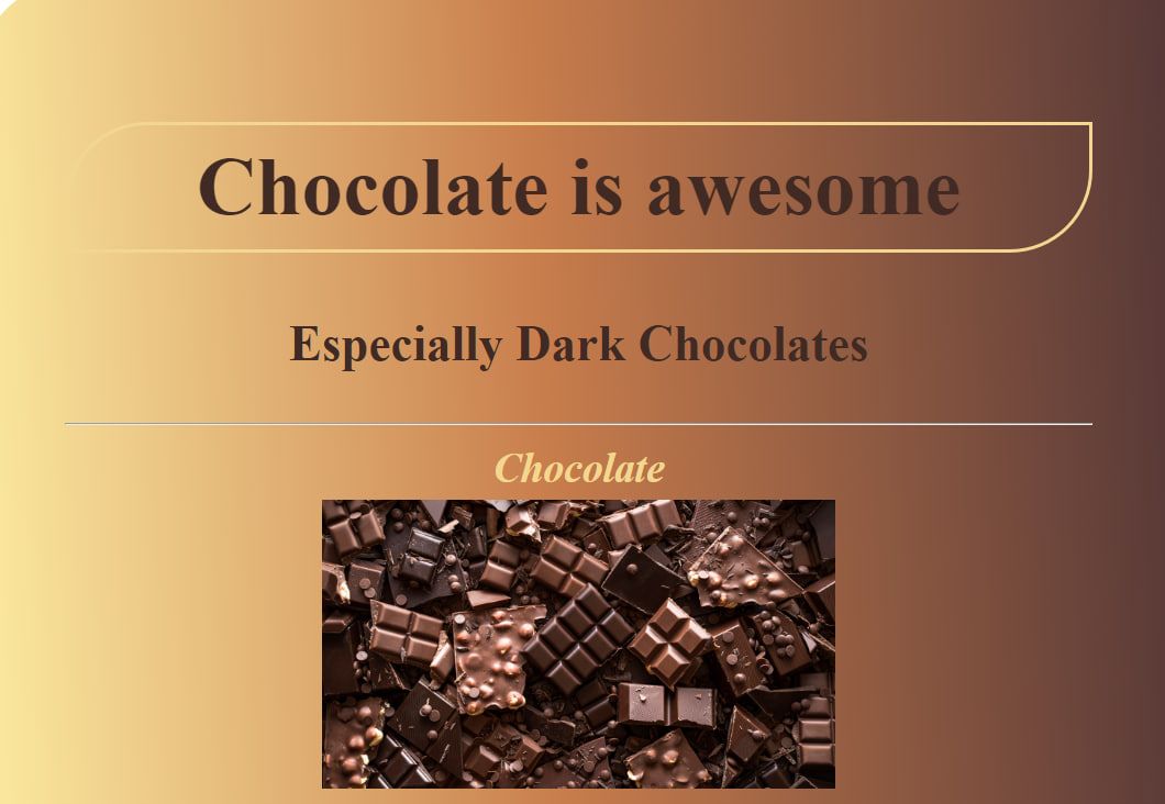 ChocolateCard