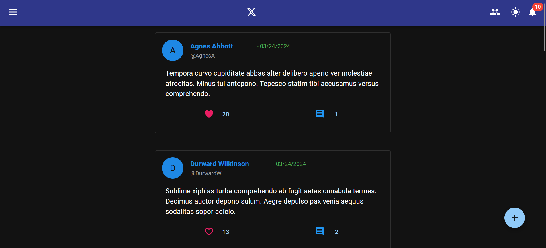 Small Social Media Platform